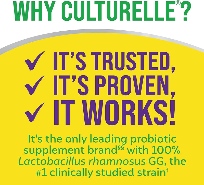 Culturelle Pro Strength Daily Probiotic, Digestive Health Capsules, Supports Occasional Diarrhea, Gas & Bloating, Gluten and Soy Free, 60 Count - Premium Vitamins, Minerals & Supplements from Visit the Culturelle Store - Just $50.38! Shop now at Handbags Specialist Headquarter