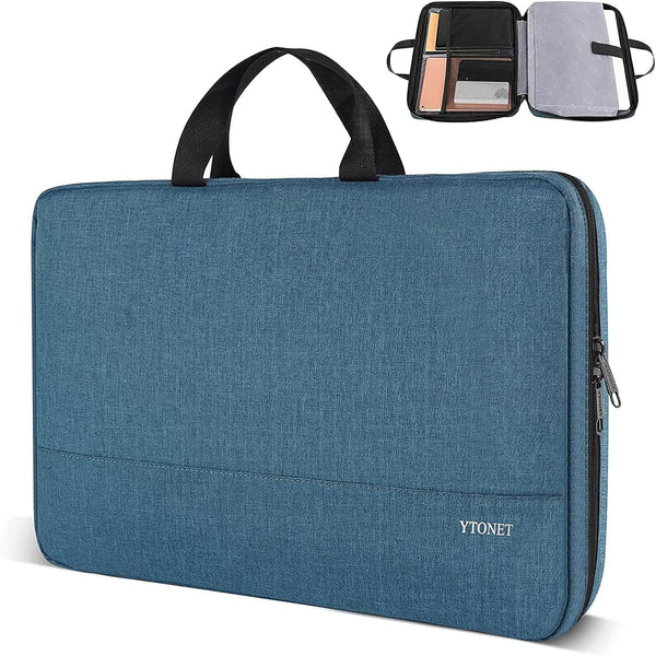 Ytonet Laptop Case, 15.6 inch TSA Laptop Sleeve Water Resistant Durable Computer Carrying Case Compatible for HP, Dell, Lenovo, Asus Notebook, Gifts for Men Women, Grey - Premium Climate Pledge Friendly: Computers from Visit the Ytonet Store - Just $23.99! Shop now at Handbags Specialist Headquarter