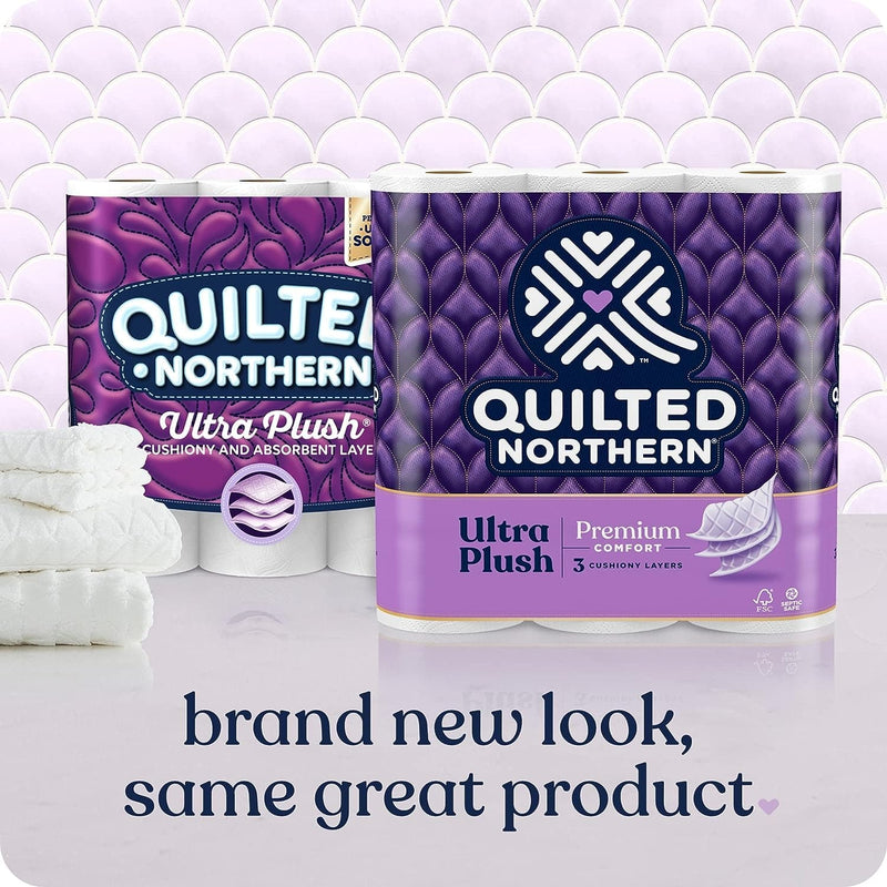 Quilted Northern Ultra Plush Toilet Paper, 18 Mega Rolls = 72 Regular Rolls - Premium Toilet Paper from Visit the Quilted Northern Store - Just $33.99! Shop now at Handbags Specialist Headquarter