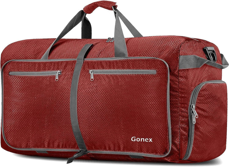 Gonex 40L 60L 80L 100L 150L Large Foldable Travel Duffle Bag with Shoes Compartment, Packable Lightweight Water Repellent Duffel Bag for Camping Gym Weekender Bag - Premium Travel Duffels from Visit the Gonex Store - Just $53.99! Shop now at Handbags Specialist Headquarter