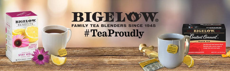 Bigelow Tea Lemon Ginger plus Probiotics Herbal Tea, Caffeine Free, 18 Count (Pack of 6), 108 Total Tea Bags - Premium Health Care from Visit the Bigelow Tea Store - Just $11.99! Shop now at Handbags Specialist Headquarter