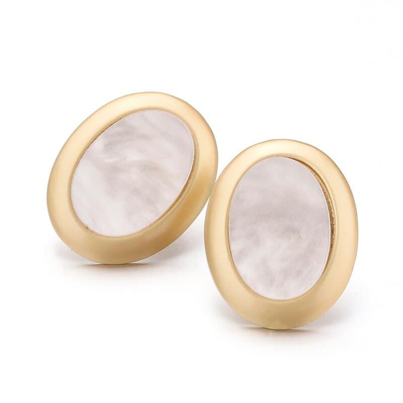AENSOA Vintage Big Stud Earrings For Women boucle d'oreille Jewelry Classic Wholesale Retro Fashion Earring Jewelry brincos - Premium Earring from eprolo - Just $17.99! Shop now at Handbags Specialist Headquarter