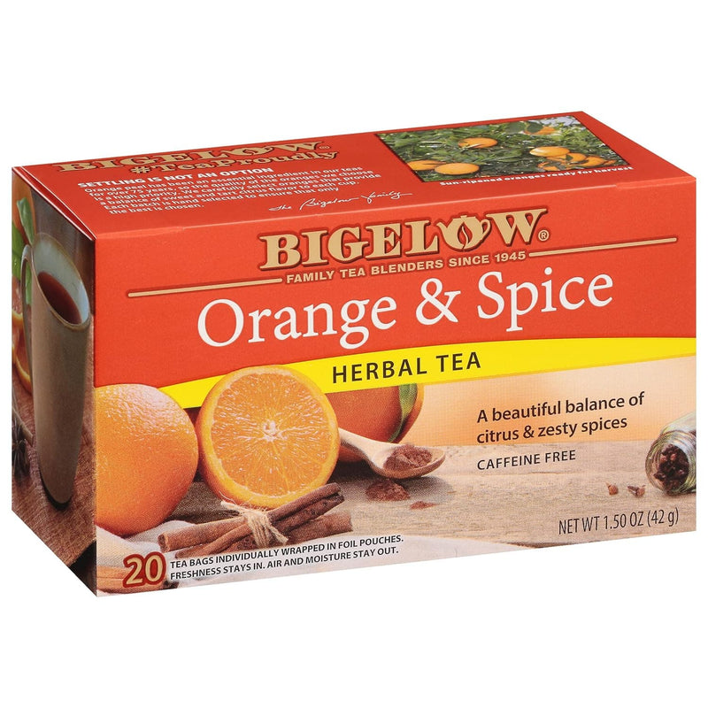 Bigelow Tea Lemon Ginger plus Probiotics Herbal Tea, Caffeine Free, 18 Count (Pack of 6), 108 Total Tea Bags - Premium Health Care from Visit the Bigelow Tea Store - Just $11.99! Shop now at Handbags Specialist Headquarter