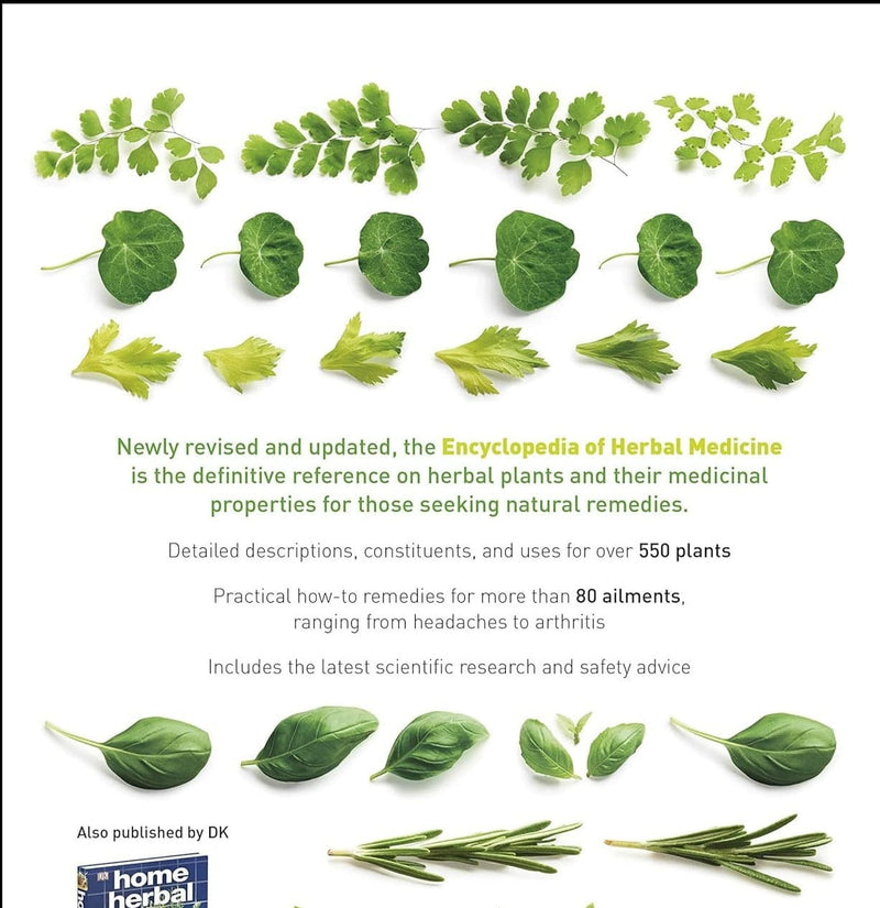 DK Encyclopedia of Herbal Medicine: 550 Herbs Loose Leaves and Remedies for Common Ailments - Premium Herbal Remedies from by Andrew Chevallier (Author) - Shop now at Handbags Specialist Headquarter