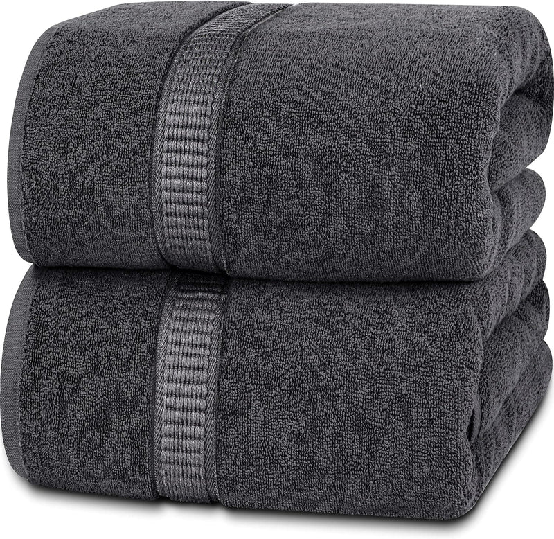 Utopia Towels - Luxurious Jumbo Bath Sheet 2 Piece - 600 GSM 100% Ring Spun Cotton Highly Absorbent and Quick Dry Extra Large Bath Towel - Super Soft Hotel Quality Towel (35 x 70 Inches, Grey) - Premium Towel Set from Visit the Utopia Towels Store - Just $23.90! Shop now at Handbags Specialist Headquarter