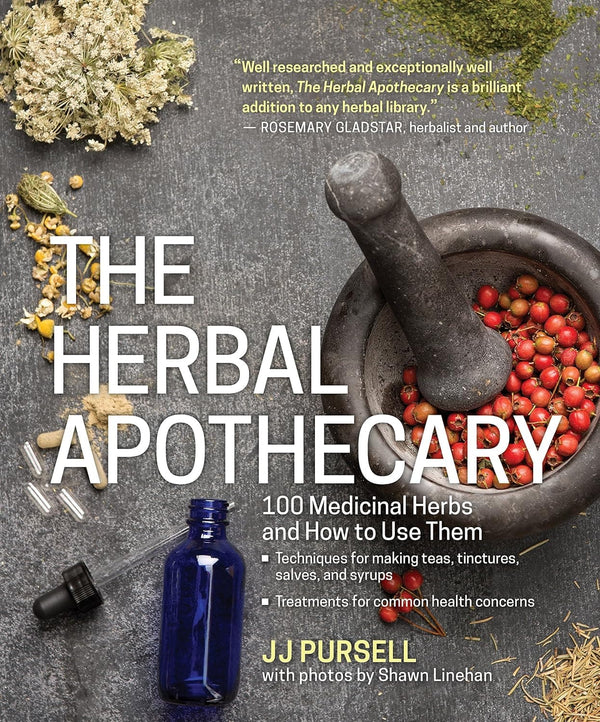 The Herbal Apothecary: 100 Medicinal Herbs and How to Use Them - Premium Herbal Remedies from by Dr. JJ Pursell (Author) - Just $19.99! Shop now at Handbags Specialist Headquarter