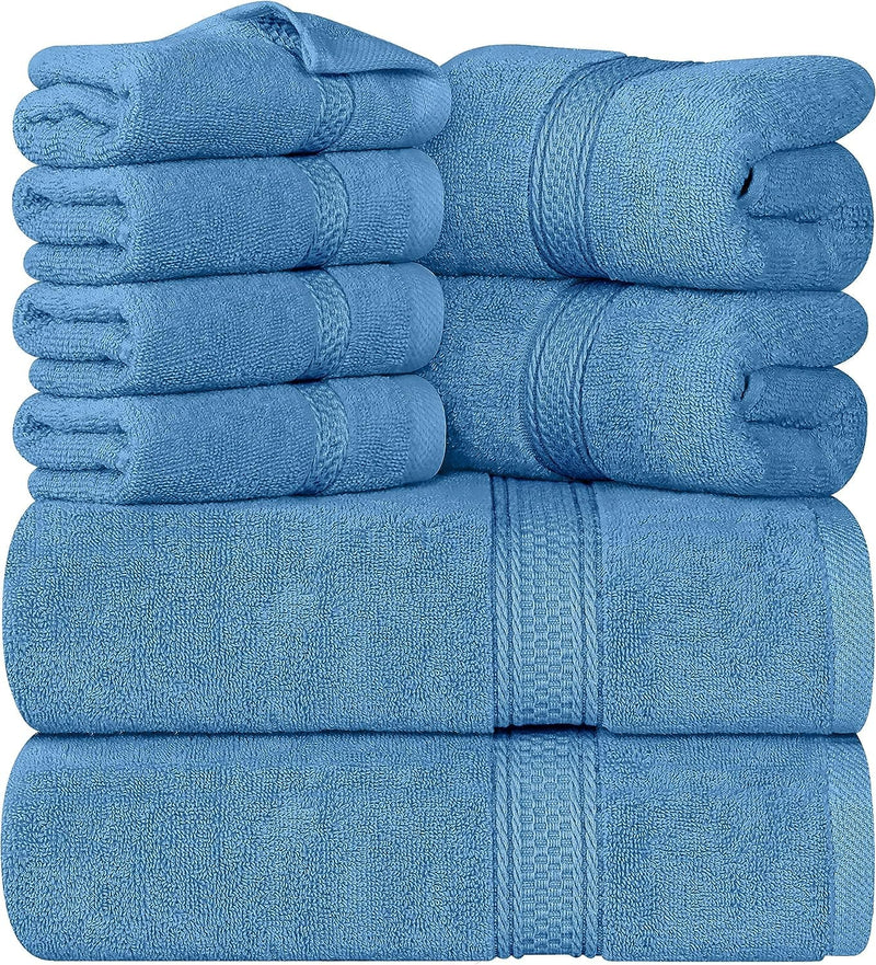 Premium 8-Piece Towel Set for Bathroom, Gym, Hotel, and Spa - Premium Bath & Shower Sets from Visit the Utopia Towels Store - Just $47.99! Shop now at Handbags Specialist Headquarter