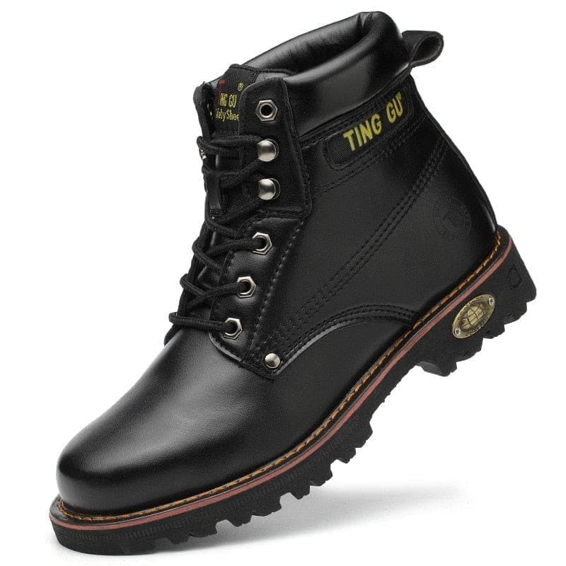 Steel Toe Shoes Men Safety Work Boots Autumn Winter Outdoors Men Work Safety Shoes Anti-piercing Protection Footwear - Premium Men's shoes from eprolo - Just $61.92! Shop now at Handbags Specialist Headquarter