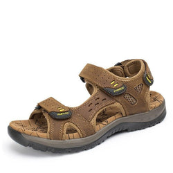 Summer Leisure Beach Men Shoes High Quality Leather Sandals The Big Yards Men's Sandals - Premium Men's Sandal from eprolo - Just $39.99! Shop now at Handbags Specialist Headquarter