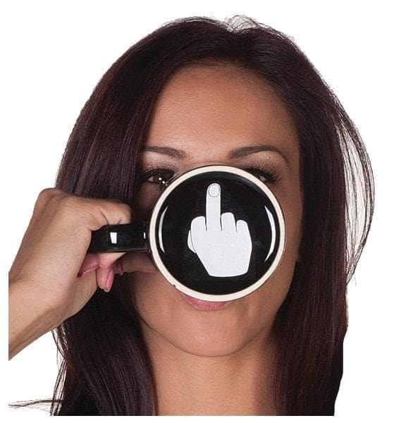 Have a Nice Day Coffee Mug Middle Finger Funny Cup - Premium Cups from eprolo - Just $19.99! Shop now at Handbags Specialist Headquarter