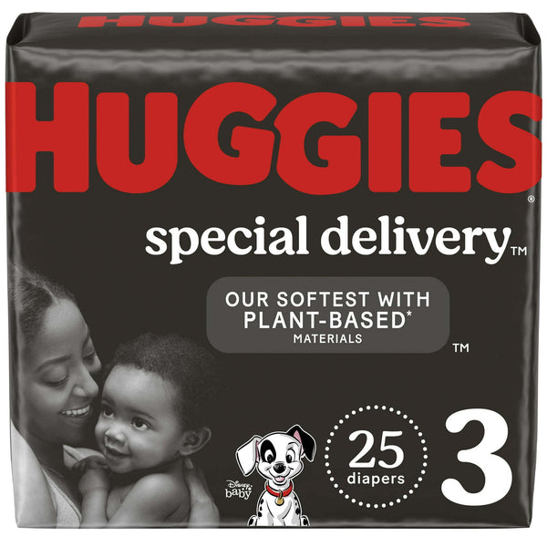 Huggies Special Delivery Hypoallergenic Baby Diapers Size 3;  25 Count - Premium Diapers from Huggies - Just $53.44! Shop now at Handbags Specialist Headquarter