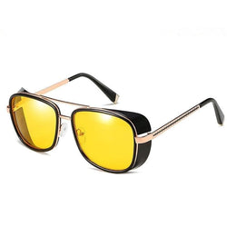 Square Sunglasses Steampunk Men Women Fashion Glasses Brand Designer Retro Vintage Sunglasses Punk UV400 - Premium Men Sunglasses from eprolo - Just $12.68! Shop now at Handbags Specialist Headquarter