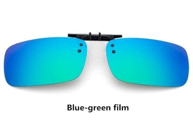 Cool Polarized Mirrored UV400 Lens Clips On Sunglasses Driving Night Vision Lens Sun Glasses Male Anti-UVA For Men Women - Premium Men Sunglasses from eprolo - Just $15.56! Shop now at Handbags Specialist Headquarter