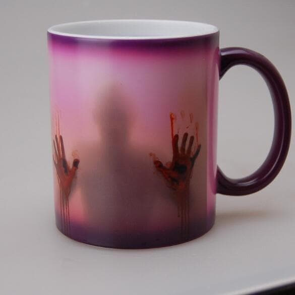 The walking dead Mug color changing Heat Sensitive Ceramic - Premium  from eprolo - Just $22.42! Shop now at Handbags Specialist Headquarter
