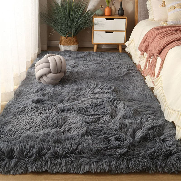 Washable Long Hair Carpet Living Room Coffee Table Fluffy Large Rugs 160x230 Girl Bedroom Thick Carpets In Door Non-slip Mats