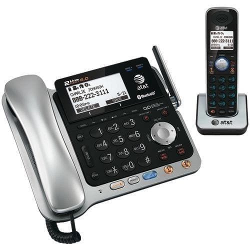 Att Dect 6.0 2-line Connect-to-cell Corded And Cordless Bluetooth Phone System (corded Base System &amp;amp; Single Handset ) (pack of 1 Ea) - Premium Telephones from ATT - Just $196.32! Shop now at Handbags Specialist Headquarter