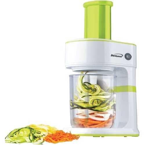 Brentwood Appliances 5-cup Electric Vegetable Spiralizer &amp;amp; Slicer (pack of 1 Ea) - Premium Small Appliances from BRENTWOOD APPLIANCES - Just $62.35! Shop now at Handbags Specialist Headquarter