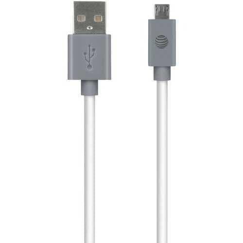 At&amp;amp;t Usb To Micro Usb Charge &amp;amp; Sync Cable&#44; 10ft (white) (pack of 1 Ea) - Premium Cell Phone Accessories from AT&T(R) - Just $34.37! Shop now at Handbags Specialist Headquarter