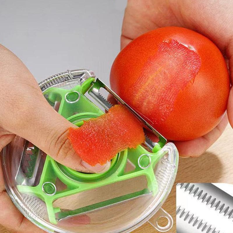 Direct Selling Three-in-One Peeler Grater Household Potato Peeler Artifact Multifunctional Rotating Peeler - Premium  from eprolo - Just $18.82! Shop now at Handbags Specialist Headquarter