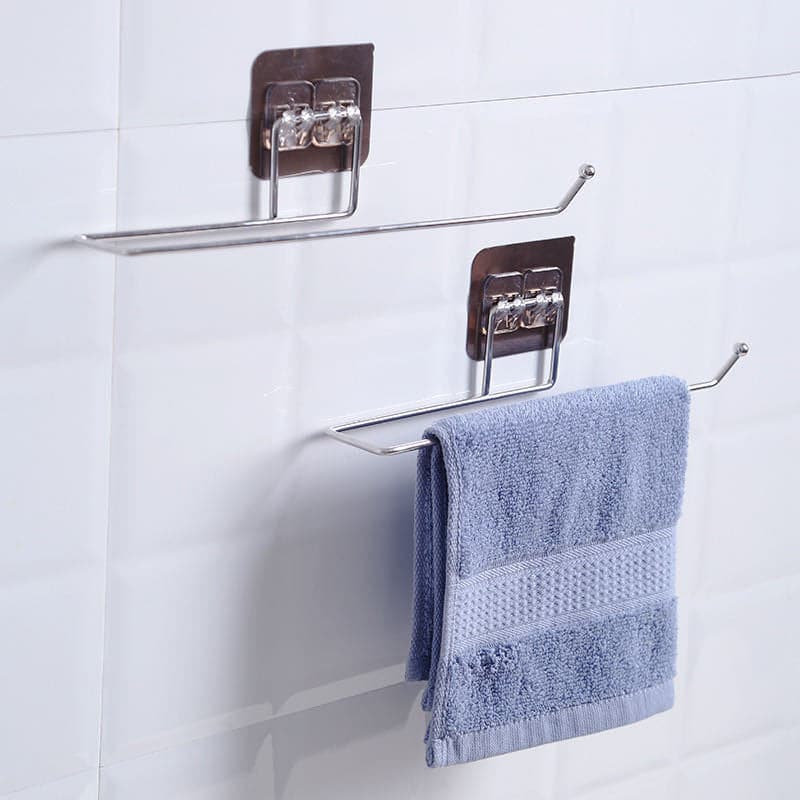 Toilet Paper Holder Hanging Bathroom Tissue Holder Towel Rack Rag Storage Rack Toilet Wall Mount Paper Holder Kitchen Wall Hook - Premium DECOR from eprolo - Just $17.99! Shop now at Handbags Specialist Headquarter