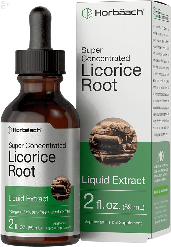 Licorice Root Extract | 2 Fl Oz | Alcohol Free Tincture | Vegetarian, Non-Gmo, Gluten Free Liquid - Premium Health Care from As Seen - Just $31.70! Shop now at Handbags Specialist Headquarter