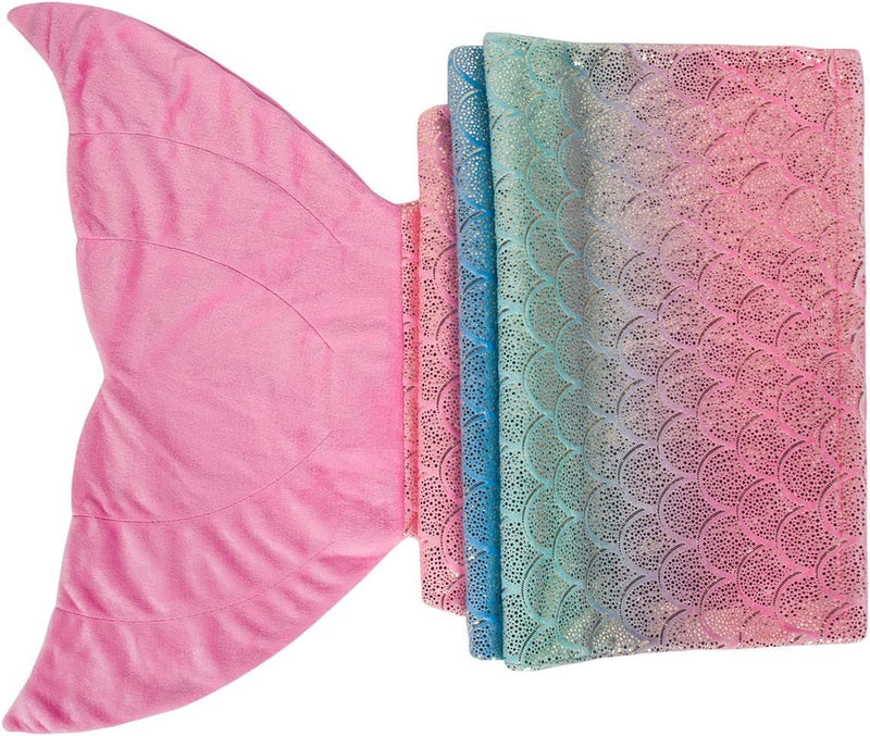 Adult Mermaid Tail Blanket, Ladies Mermaid Blanket, Adults Girls Mermaid Tail Blanket with Rainbow Ombre Glittering Fish Scale Design, Flannel Fleece Soft Mermaid Gifts for Women - 25" × 60" - Premium BLANKETS AND BEDDING from Visit the softan Store - Just $28.99! Shop now at Handbags Specialist Headquarter