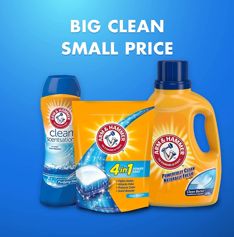 Arm & Hammer 4-in-1 Laundry Detergent Power Paks, Fresh, 58 Count (Pack of 4) - Premium Trash Bags from Brand: Arm & Hammer - Just $13.99! Shop now at Handbags Specialist Headquarter
