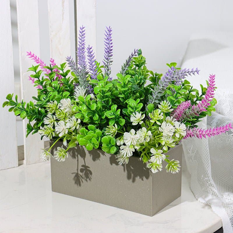 Artificial Lavender Plants - Lifelike Greenery Arrangement for Home and Office - Premium Home from Culax garden Official Store - Just $19.99! Shop now at Handbags Specialist Headquarter