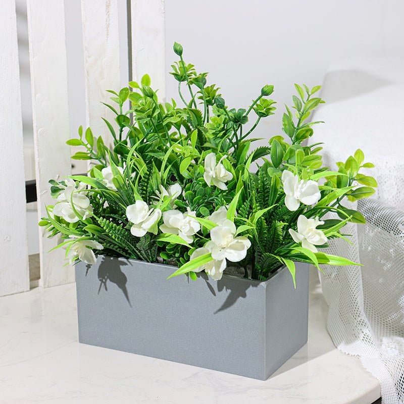 Artificial lavender Plants flowers Potted in Pots Greenery Arrangement Table Centerpiece Mantel Shelf Kitchen Office Desk Decor - Premium Home from Culax garden Official Store - Just $19.99! Shop now at Handbags Specialist Headquarter