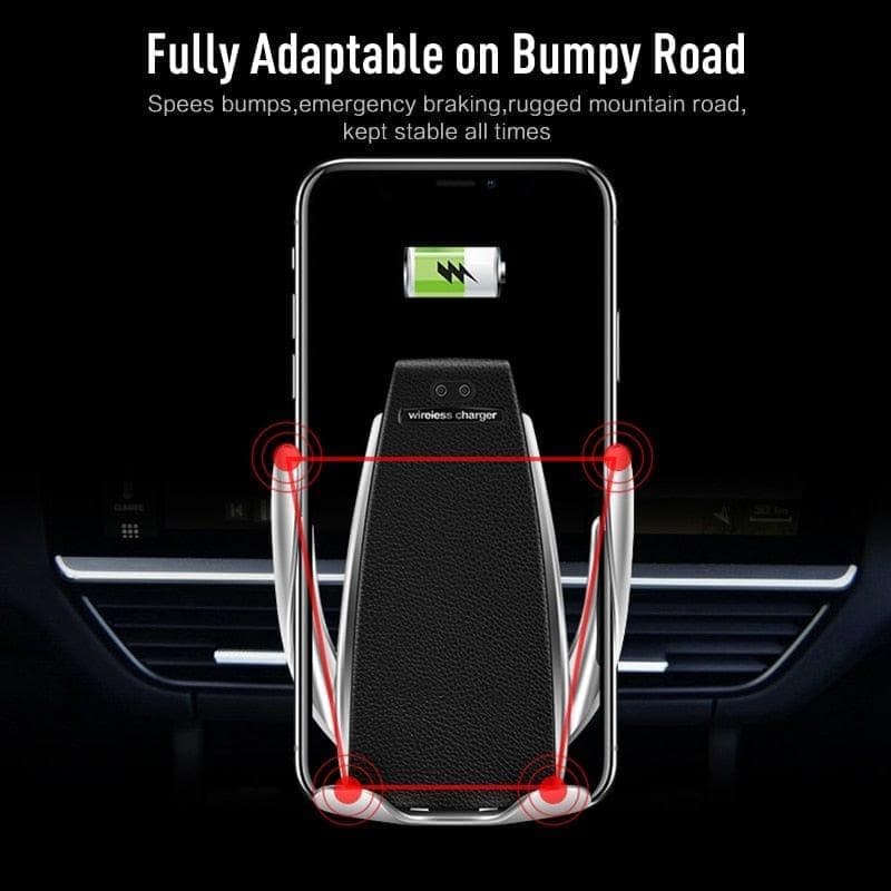 Automatic Clamping Wireless Car Charger Air Vent Phone Holder 360 Degree Rotation USB Charging Mount Bracket - Premium PHONE from eprolo - Just $26.92! Shop now at Handbags Specialist Headquarter