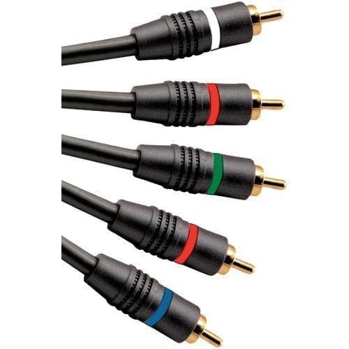 Axis Component Video And Stereo Audio Cables (12ft) (pack of 1 Ea) - Premium Adapters and Cables from AXIS - Just $40.12! Shop now at Handbags Specialist Headquarter