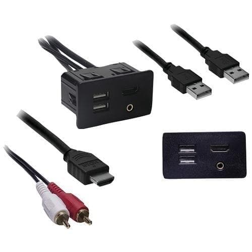 Axxess Ford Usb And Auxiliary And Hdmi Knockout Replacement Panel (pack of 1 Ea) - Premium Auto Accessories from AXXESS - Just $46.42! Shop now at Handbags Specialist Headquarter