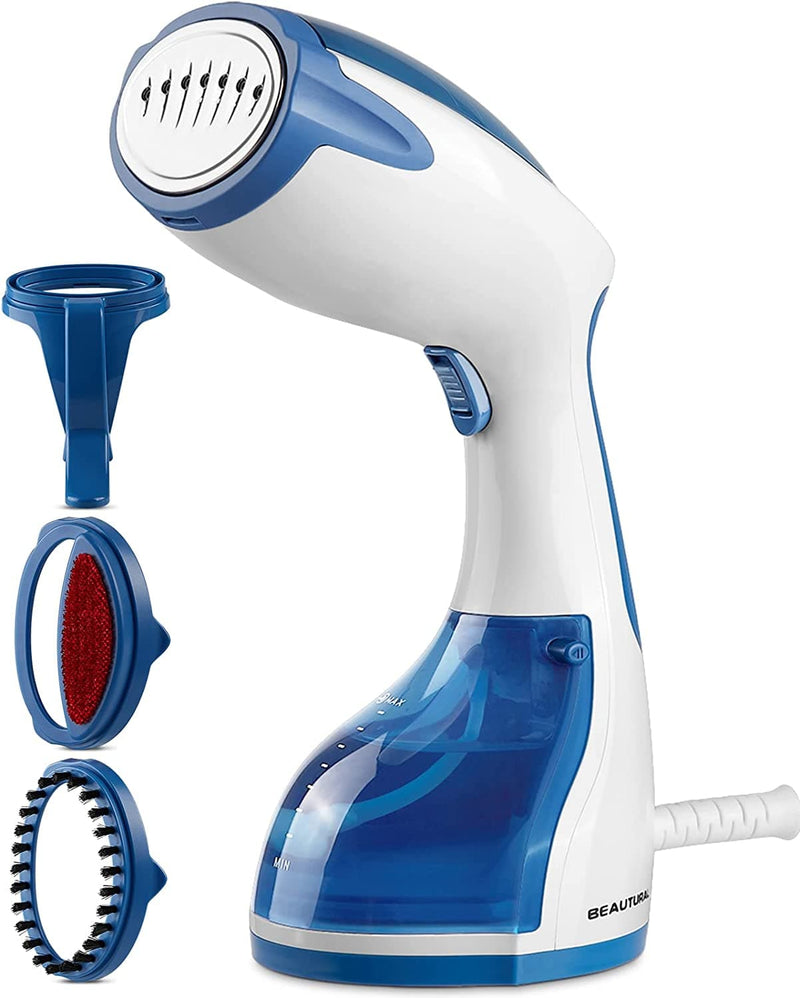 BEAUTURAL Steamer for Clothes, Portable Handheld Garment Fabric Wrinkles Remover, 30-Second Fast Heat-up, Auto-Off, Large Detachable Water Tank - Premium IRONS AND STEAMERS from Visit the BEAUTURAL Store - Just $52.99! Shop now at Handbags Specialist Headquarter