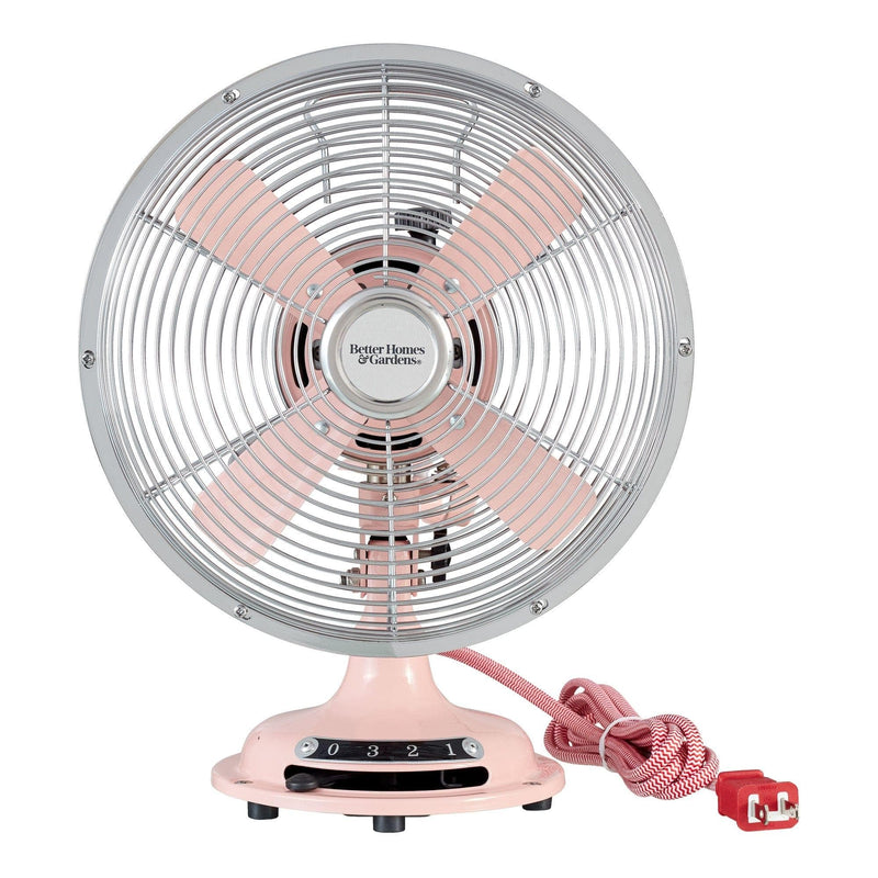 Better Homes & Gardens 8 inch Retro 3-Speed Metal Tilted-Head Oscillation Table Fan Mint - Premium FANS from Better Homes & Gardens - Just $49.99! Shop now at Handbags Specialist Headquarter