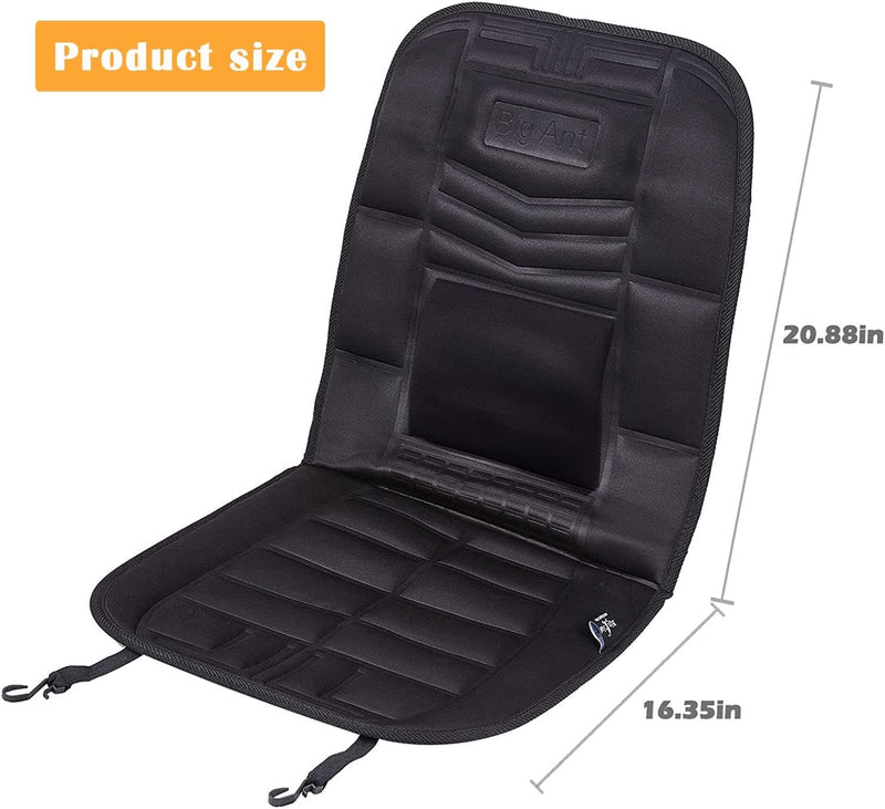 Big Ant 2 Pack Car Seat Cushion,Winter Travel Front Seat Cover Premium Quality Car Seat Protector Perfect for Cold Weather and Winter Driving,Universal Seat Cover Cushion for Cars,Office and Home Use - Handbags Specialist Headquarter