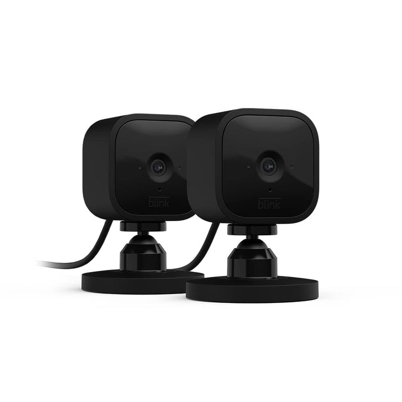 Blink Mini – Compact indoor plug-in smart security camera, 1080p HD video, night vision, motion detection, two-way audio, easy set up, Works with Alexa – 3 cameras (Black) - Premium ALARMS AND SECURITY from Visit the Blink Home Security Store - Just $52.99! Shop now at Handbags Specialist Headquarter