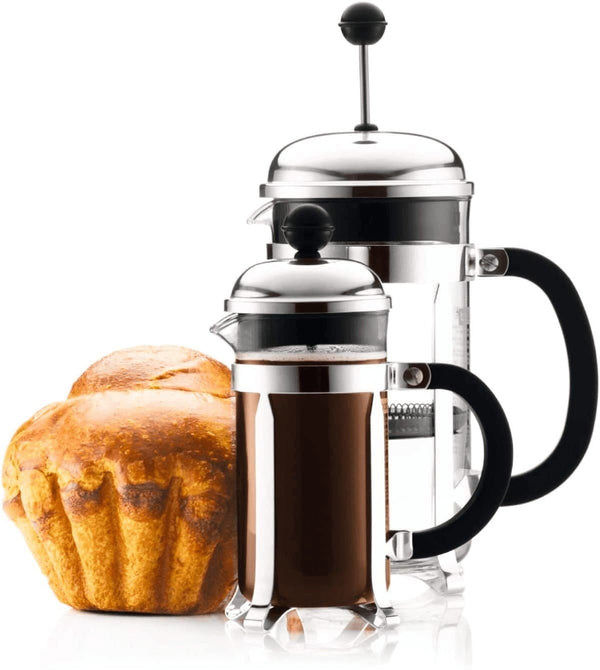 Bodum Chambord French Press Coffee and Tea Maker, 12 Ounce, Chrome - Premium  from BODUM - Just $59.49! Shop now at Handbags Specialist Headquarter