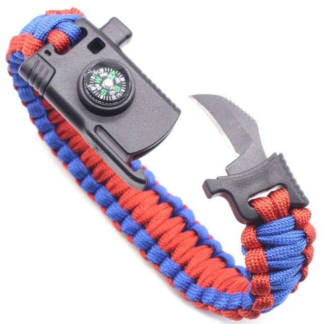 Braided Bracelet Men Multi-function Paracord Survival Bracelet Outdoor Camping Rescue Emergency Rope Bracelets For Women - Premium Men Bracelets from eprolo - Just $17.99! Shop now at Handbags Specialist Headquarter