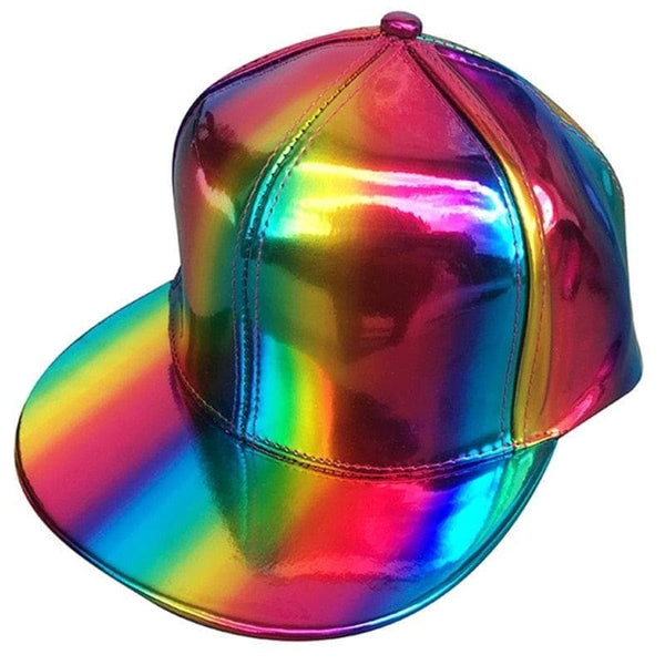 brand hip-hop snapback hat for Rainbow Color Changing Hat Cap Back to the Future Prop Baseball Cap - Premium Men caps from eprolo - Just $19.99! Shop now at Handbags Specialist Headquarter