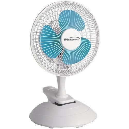 Brentwood Koolzone 6&amp;quot; Convertible Clip Desk Fan (pack of 1 Ea) - Premium Fans from BRENTWOOD KOOLZONE - Just $43.66! Shop now at Handbags Specialist Headquarter