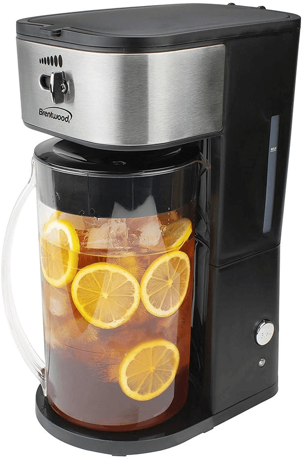 Brentwood KT-2150BK Iced Tea and Coffee Maker with 64 Ounce Pitcher, Black - Premium  from Brentwood - Just $80.07! Shop now at Handbags Specialist Headquarter