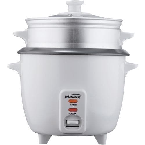 Brentwood Rice Cooker With Steamer (5 Cups&#44; 400w) (pack of 1 Ea) - Premium Kitchen Helpers from BRENTWOOD - Just $51.33! Shop now at Handbags Specialist Headquarter