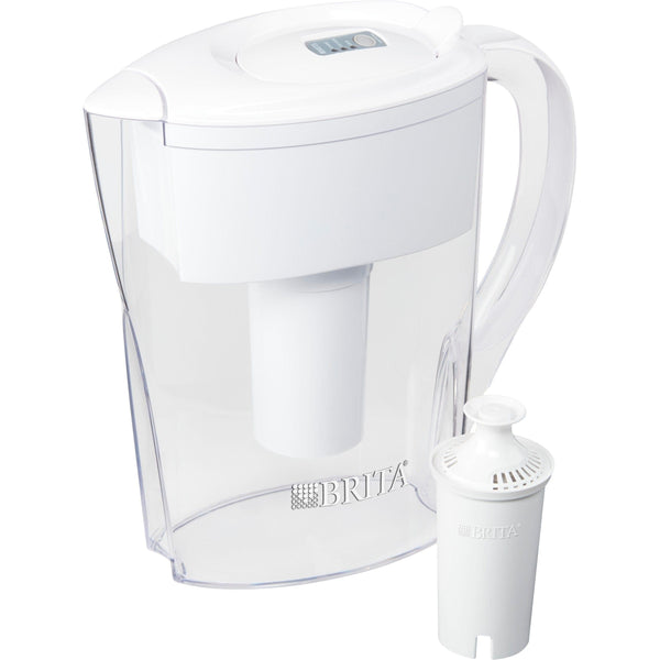 Brita Space Saver Water Filter Pitcher, 6 Cup - Premium health from Brita - Just $36.23! Shop now at Handbags Specialist Headquarter