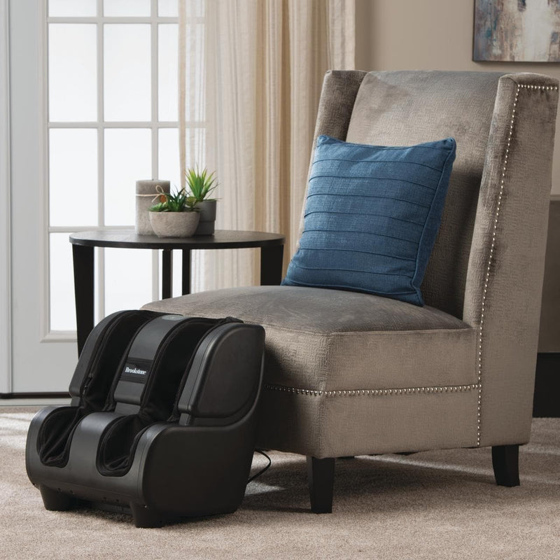 Brookstone Foot and Calf Massager, with 4 Unique Massage Programs and 3 Intensity Levels. Thera Squeeze, B-FMS-1200J - Premium health from Brookstone - Just $209.17! Shop now at Handbags Specialist Headquarter