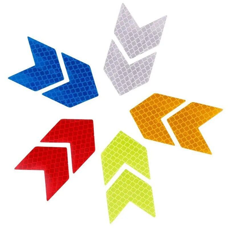 10 Pcs/Set Reflective Arrow Sign Tape Warning Safety Sticker - Premium  from USAdrop - Just $10.99! Shop now at Handbags Specialist Headquarter