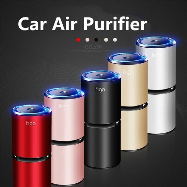 Car Air Purifier Cabin Ionizer Freshener Odor Eliminator Air Filter Oxygen Bar Portable Ionic Cleaner USB Remove Odor Smoke - Premium  from eprolo - Just $39.99! Shop now at Handbags Specialist Headquarter