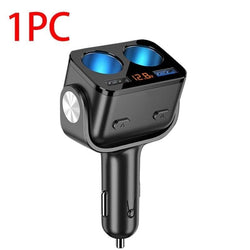 Car Cigarette Lighter Socket Splitter Charger Dual USB QC 3.0 Quick Charge 12V Auto Cigarette Lighter Sockets Power Adapter Plug - Premium AUTO ELECTRONICS from eprolo - Just $24.99! Shop now at Handbags Specialist Headquarter