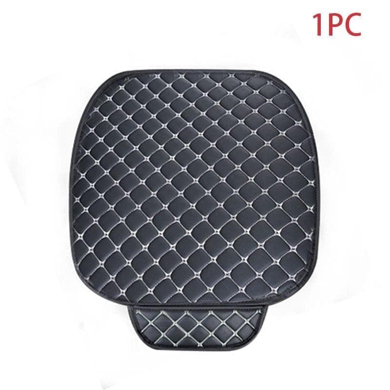 Car Seat Cover Set Universal Leather Car Seat Covers Protection Auto Seats Cushion Pad Mats Chair Protector Interior Accessories - Premium AUTO ELECTRONICS from eprolo - Just $28.88! Shop now at Handbags Specialist Headquarter