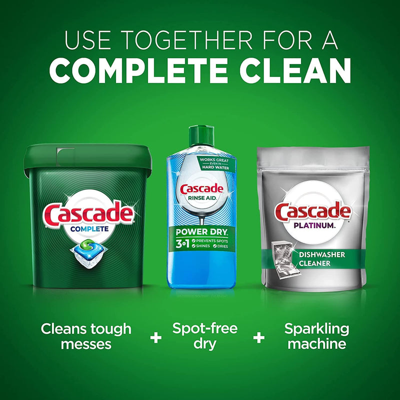 Cascade Complete Dishwasher Pods, ActionPacs Dishwasher Detergent, Fresh Scent, 78 Count - Premium Trash Bags from Visit the Cascade Store - Just $25.99! Shop now at Handbags Specialist Headquarter