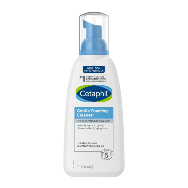 Cetaphil Gentle Foaming Face Cleanser for All Skin Types, 8 fl oz - Premium SKIN CARE from Cetaphil - Just $13.99! Shop now at Handbags Specialist Headquarter